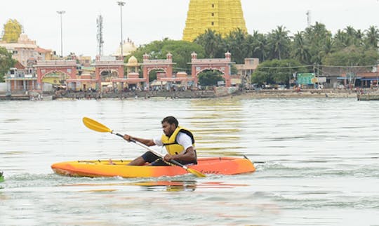 Visite guidée en kayak individuel à Rameshwaram, Tamil Nadu