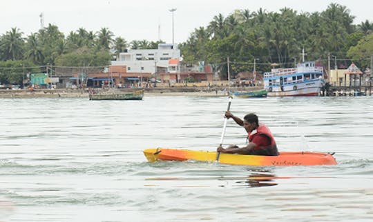 Visite guidée en kayak individuel à Rameshwaram, Tamil Nadu