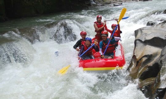 Desfrute de viagens de rafting em Medan, Indonésia