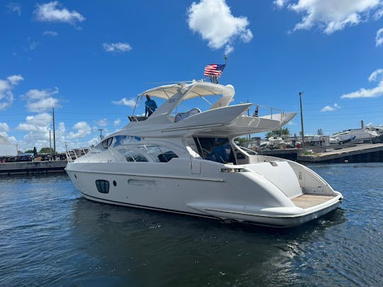 Magnifique flybridge Azimut 55 