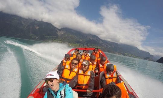 Exciting Jet Boat Rides In Bönigen, Switzerland