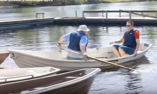 Rent a Drift Boat in Vuoksi Fishing Park Imatra, Finland