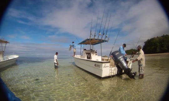 28ft "Mango Princess" Fiberglass Islander Fishing Charter In Fiji