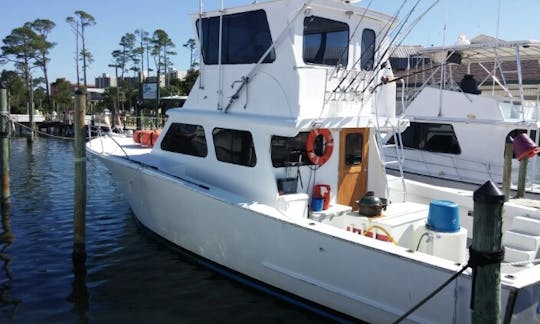 Location de yacht de pêche Cool Change 2 de 44 pieds à Orange Beach, Alabama