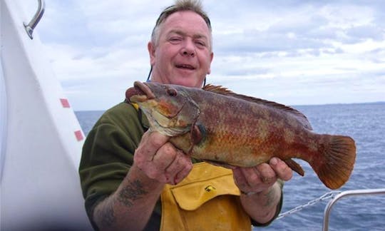 Enjoy Fishing in Donegal, Ireland on 38' Cuddy Cabin