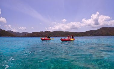 Visita guiada en kayak y alquiler de kayaks en tándem en Cruz Bay, St. John