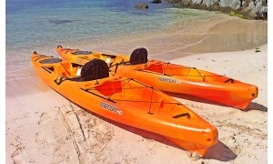 Explore Cruz Bay, U.S. Virgin Islands with a Solo Sea Kayak