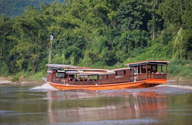 Enjoy Mekong River Cruises in Hanoi, Vietnam on 112' Canal Boat