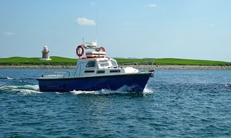 Enjoy Fishing in Sligo, Ireland on 33' Trawler