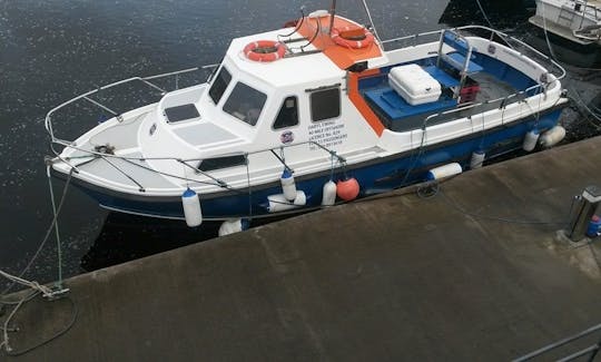 Enjoy Fishing in Sligo, Ireland on 33' Trawler