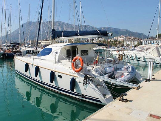 Nautitech 395 Cruising Catamarán Charter in Denia, Spain