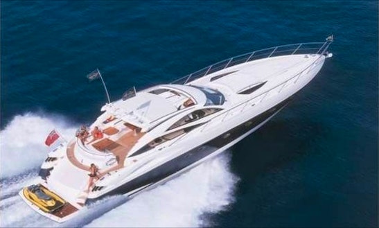 Charter 68' Sunseeker Predator Power Mega Yacht In Miami Beach, Florida