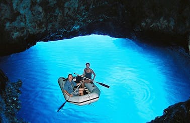 Book a Cave Tour by row boat in Split, Croatia