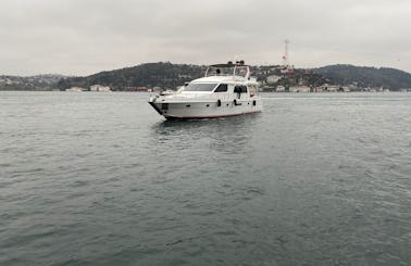 Privod Yacht Tour in Istanbul onboard 79' Ferretti Power Mega Yacht