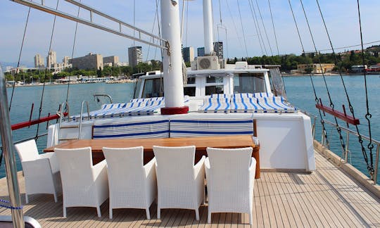 Charter 110' Gulet in Split, Croatia