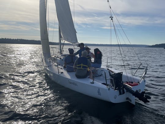 J/80 Private Sailing Charter on Lake Washington