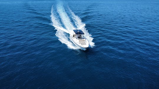 Un tout nouveau bateau d'une journée pour des excursions inoubliables | Bateau Nimbus de 31 pieds