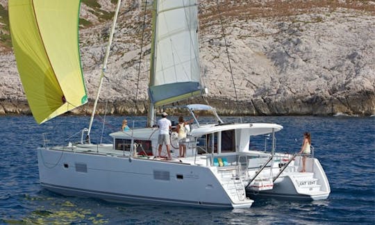 Crucero a bordo del catamarán de vela Lagoon 400 para 12 personas en Split, Croacia