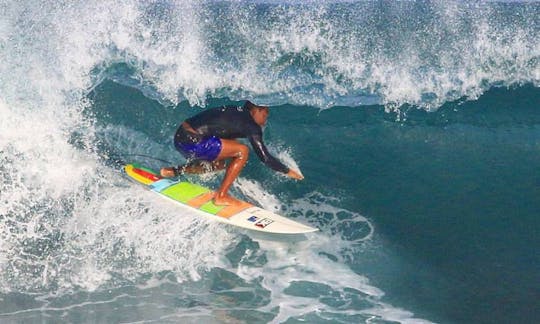 Ride on the waves of Bali, Indonesia