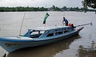 Enjoy Delta Day Trip in Yangon, Myanmar on 16 ft Boat