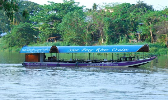 Desfrute de Chiang Mai, Tailândia, em um cruzeiro fluvial