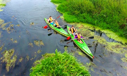 Rent a Double Kayak in Zaliwie-Szpinki, Poland