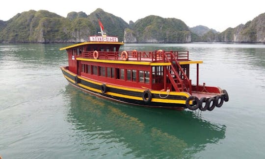 Cruising in Cat Ba island of Viet Nam