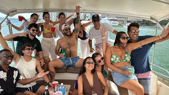 Enjoy Miami Onboard the Viking Flybridge 65ft Yacht!