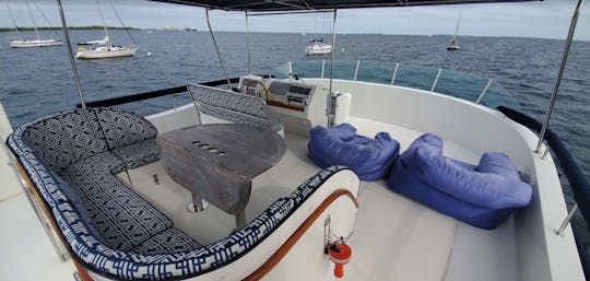 Bem-vindo ao nosso luxuoso catamarã Alliaura Mari de 48 pés com 4 cabines e 4 banheiros