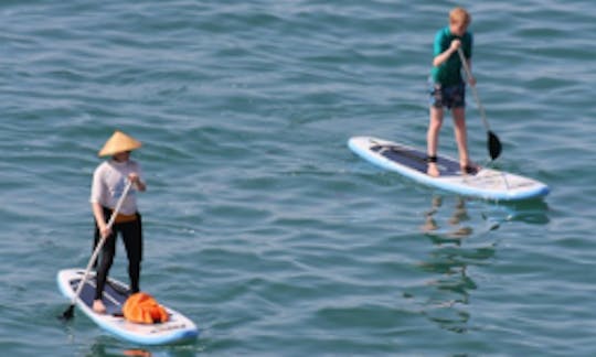 Paddleboard In Saint Agnes, England