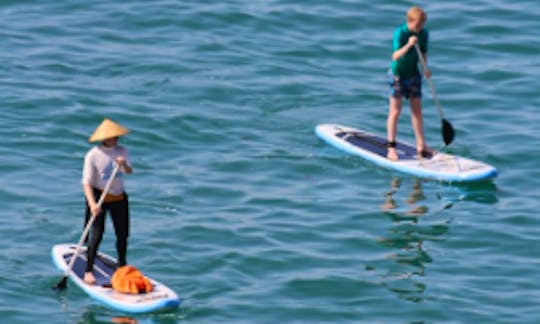 Paddleboard In Saint Agnes, England