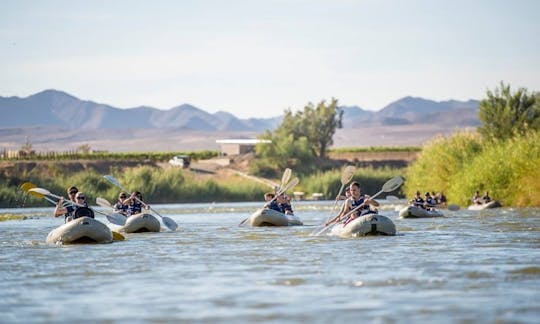 Disfrute de viajes de rafting en el asentamiento de Vioolsdrif, Cabo Norte