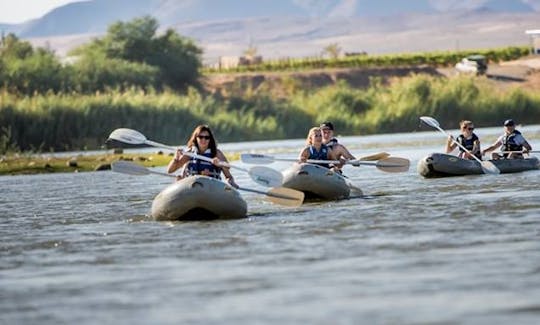 Disfrute de viajes de rafting en el asentamiento de Vioolsdrif, Cabo Norte