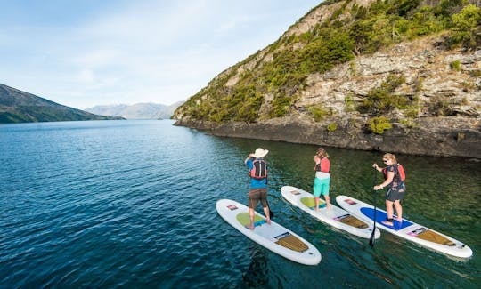 Guided Stand Up Paddleboard Tours on Lake Wanaka