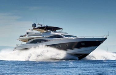 Charter a masterpiece motoryacht Sunseeker 94 in Bodrum, Turkey