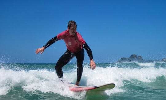 Learn to surf in in different beaches of the Algarve coast in Portugal for as low as 30 euros!