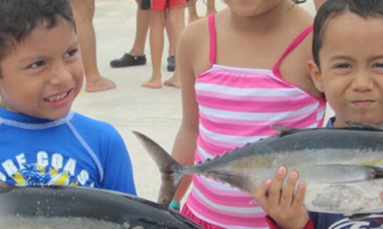 Fishing Charter On 31ft ''Why Knot?'' Sport Fisherman Yacht in Cozumel, Mexico