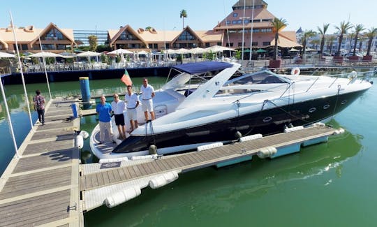 Private Vilamoura Cruises On 53ft ''Colombia'' Sunseeker 53 Motor Yacht