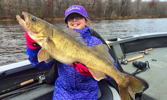 Guided Open Water and Ice Fishing Trips With Phil in Central Wisconsin