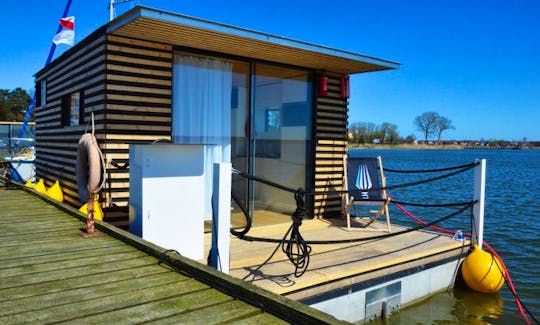 Stay On Houseboat HT8 with Floating Terrace in Mielno, Poland