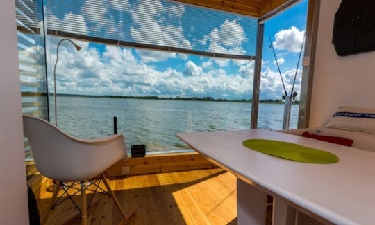 Enjoy and Stay on Houseboat HT1 in Mielno, Poland!