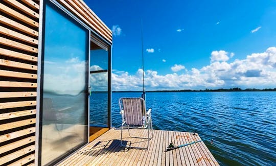 Enjoy and Stay on Houseboat HT1 in Mielno, Poland!