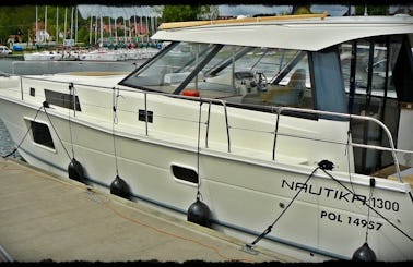 Hire the Nautika 1300 Motor Yacht in Wilkasy, Poland