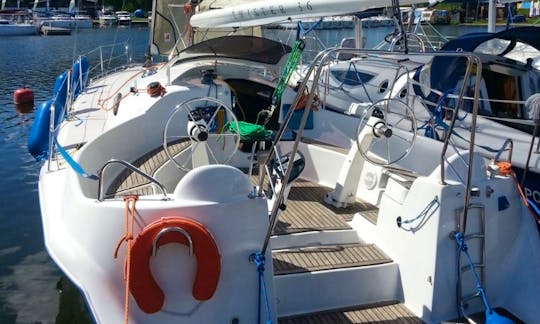 Hire the 36' Twister Sailing Yacht in Wilkasy, Poland
