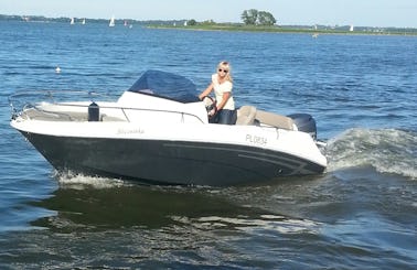 Hire the 18' AM Power Boat in Wilkasy, Poland