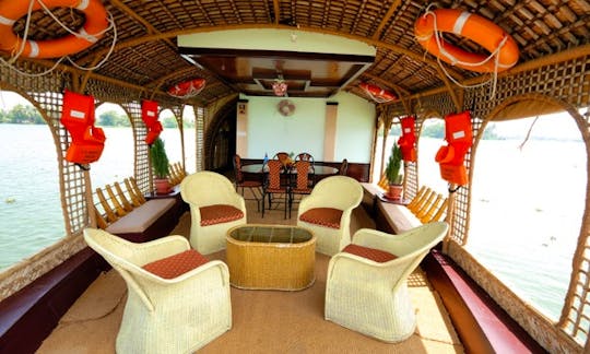 Get On The Water By Renting A Houseboat in Kerala, India