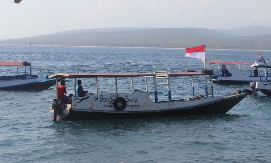 Aluguer de barcos de passageiros em Banyuwangi, Java Oriental