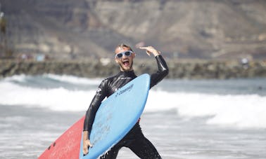 ¡Clases de surf para principiantes en Gran Canaria!