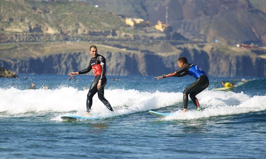 Beginner Surf Classes in Gran Canaria!