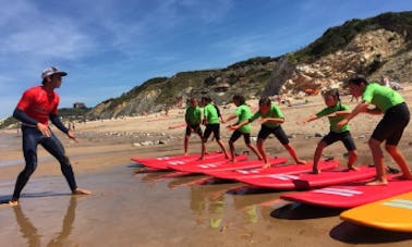 Surf Lessons in Chéraute, France